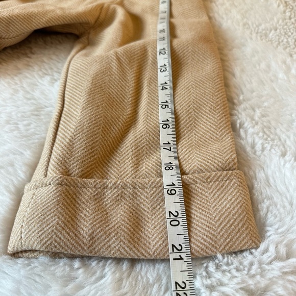 Chevron Wool Blend Coat Sample Sale size 2XL - Picture 5 of 8